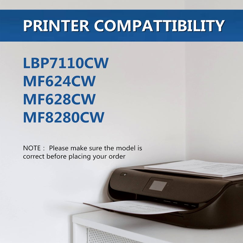 VicLabs Compatible 131 131H Toner Cartridge Replacement for Canon 131 131H CRG131 CRG-131 Toner Cartridge for use in Canon ImageClass 131H 131 LBP7110CW MF624CW MF628CW MF8280CW Printersï¼ˆBlack,2-Packï¼‰ - Image 2